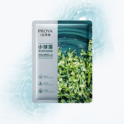 乐玩小球藻莹润保湿面膜