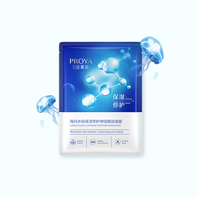 乐玩海月水母保湿修护神经酰胺面膜