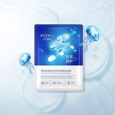 乐玩海月水母保湿修护神经酰胺面膜